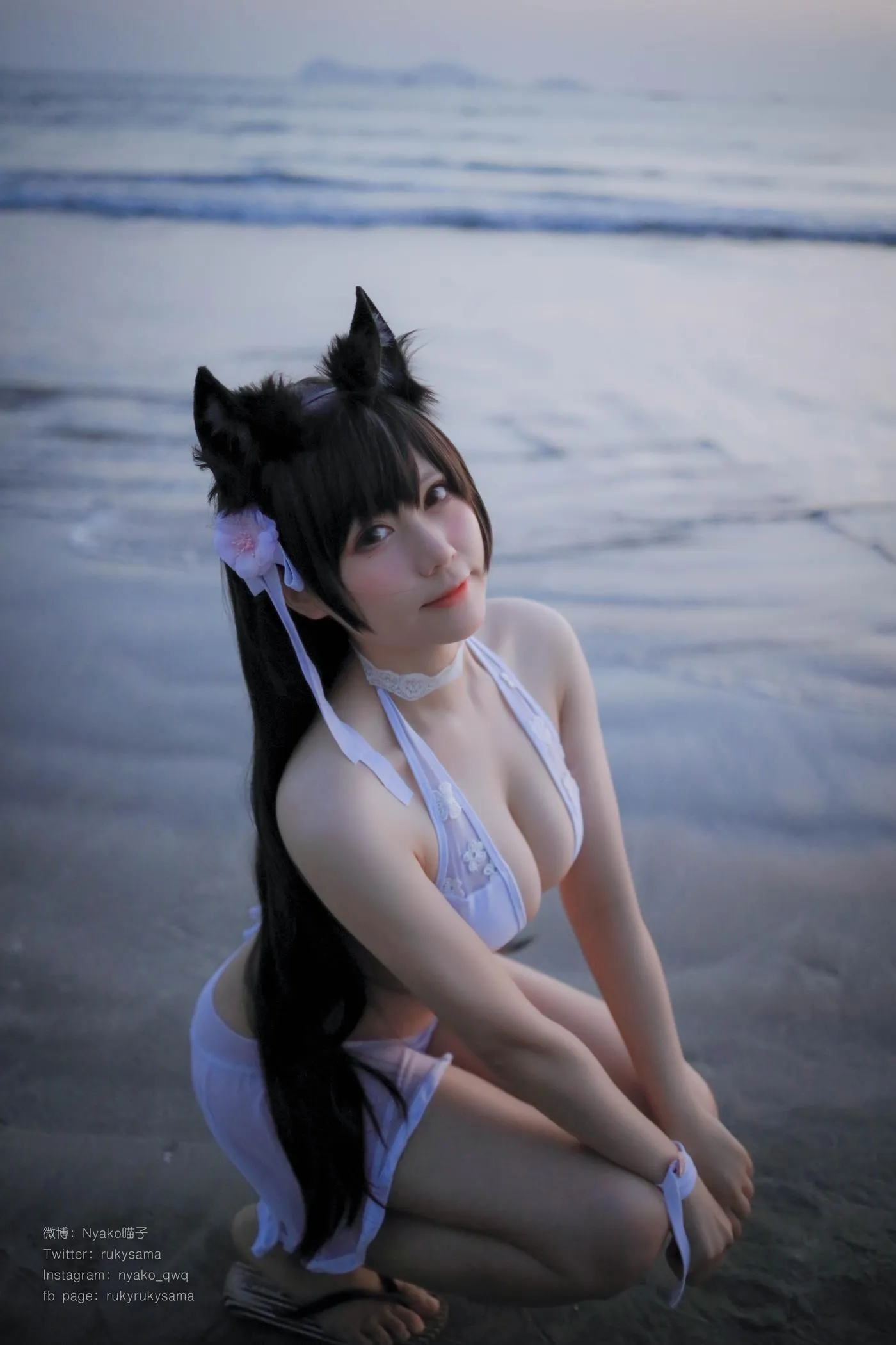 Nyako喵子 – NO.16 爱宕泳装 [25P]插图